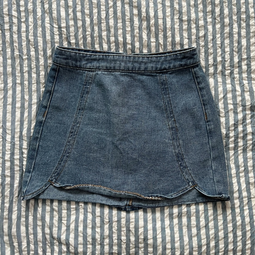 Pacsun Denim Tulip Skirt